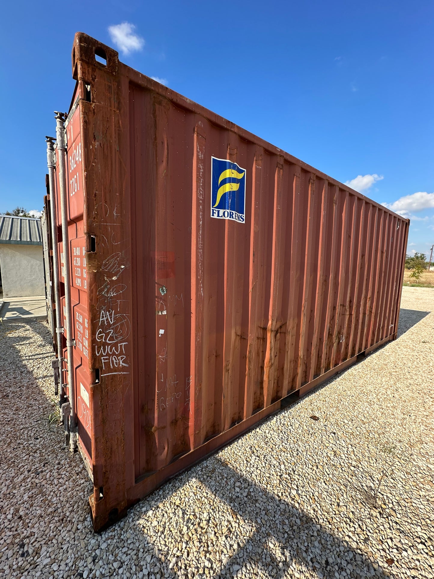 20' Standard Wind & Water Tight Container