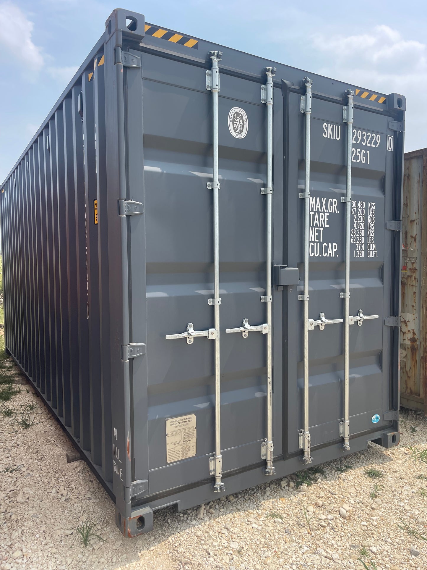 20' High Cube New One Trip Container
