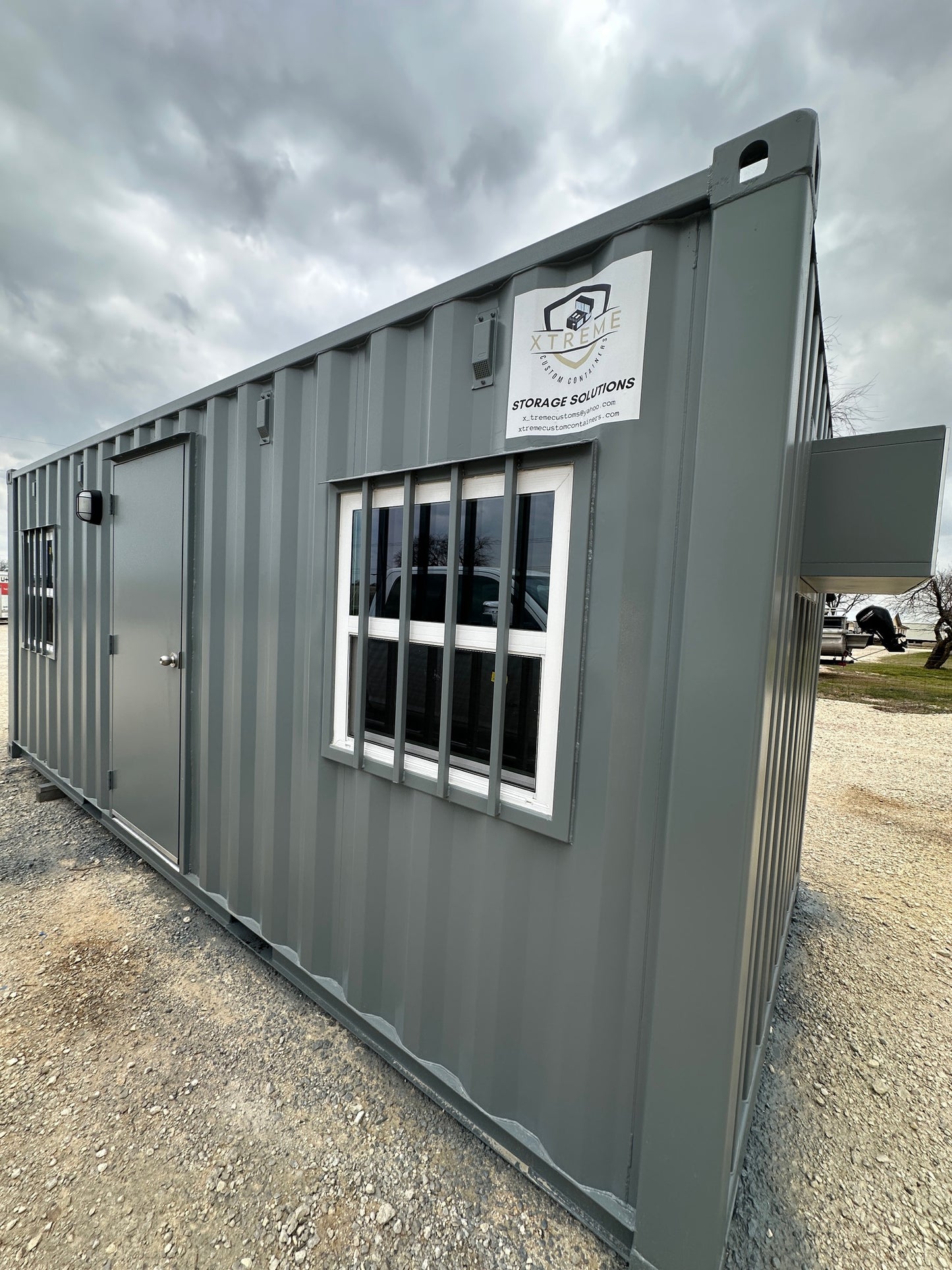 20ft Container Dual Office