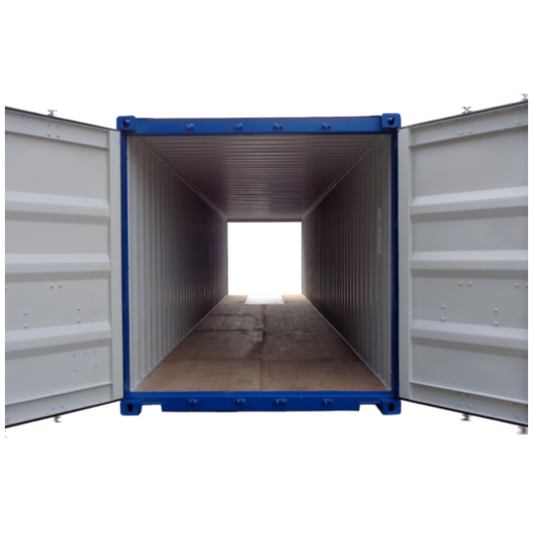 40' High Cube New One Trip Double Door Steel Shipping Container